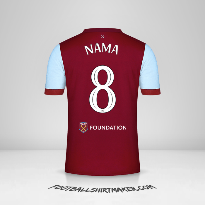 Jersey West Ham United FC Cup 2023/2024 -  nama - 8