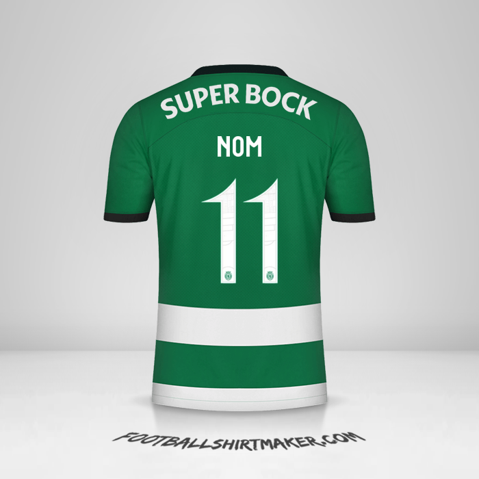 Maillot Sporting Clube Cup 2023/2024 -  nom - 11