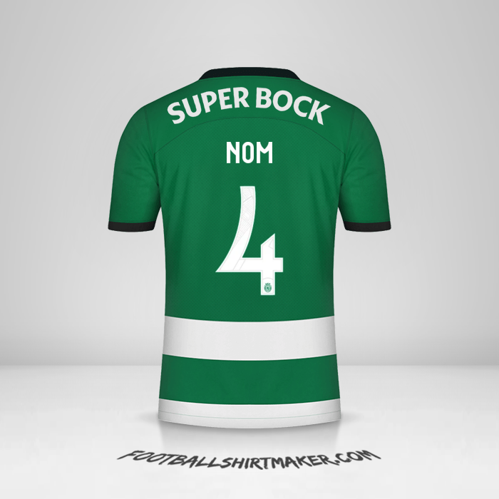 Maillot Sporting Clube Cup 2023/2024 -  nom - 4