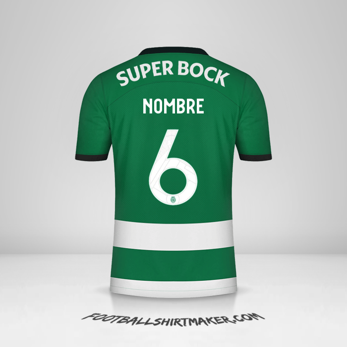 Jersey Sporting Clube Cup 2023/2024 -  nombre - 6
