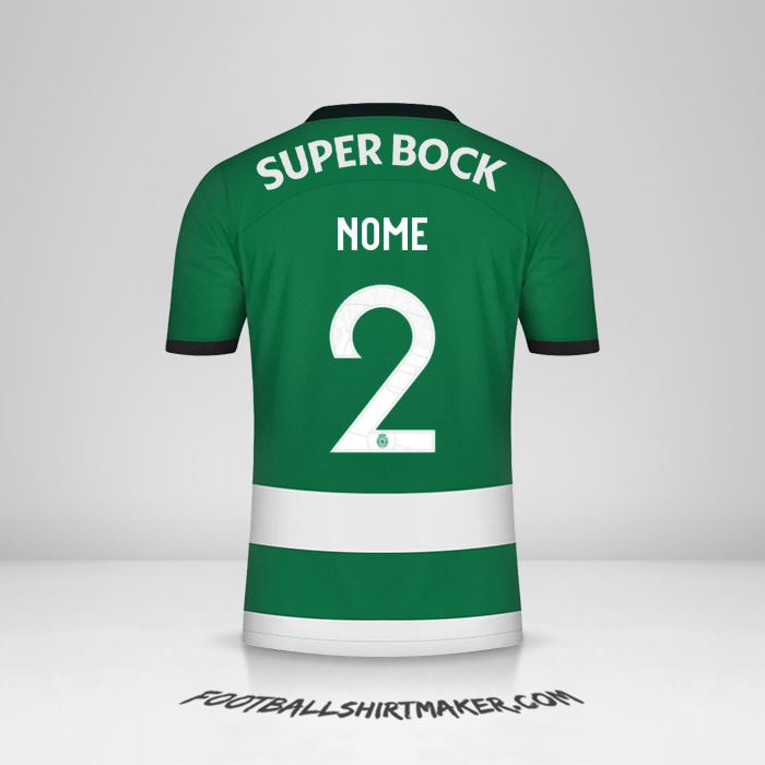 Camisa Sporting Clube Cup 2023/2024 -  nome - 2