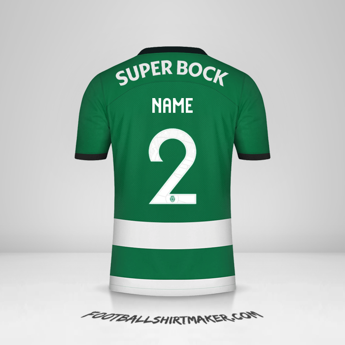 Shirt Sporting Clube Cup 2023/2024 -  name - 2