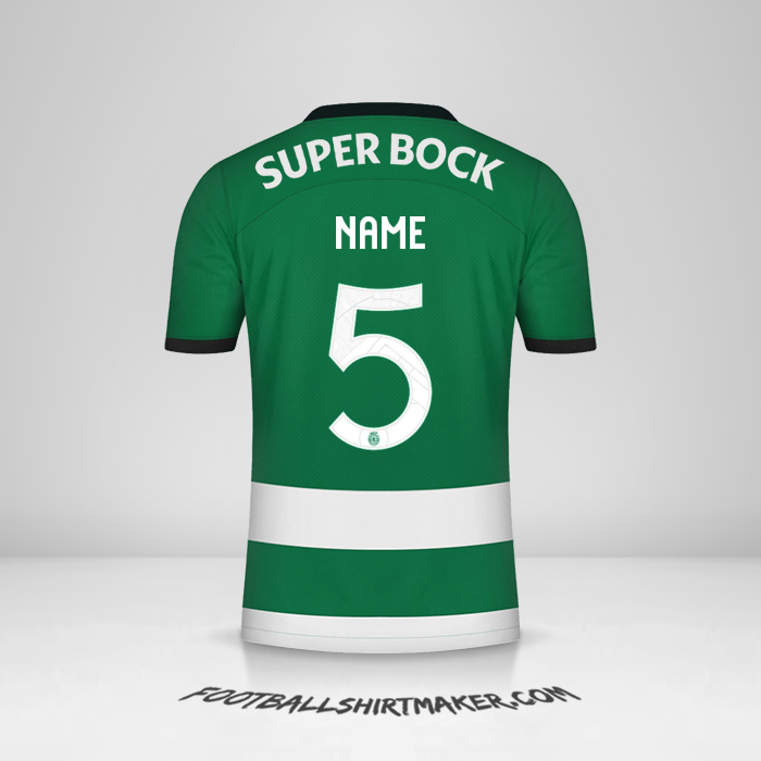 Shirt Sporting Clube Cup 2023/2024 -  name - 5