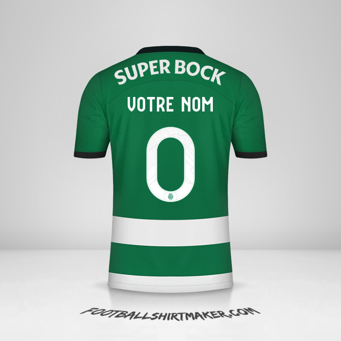 Maillot Sporting Clube Cup 2023/2024 -  votre nom - 0