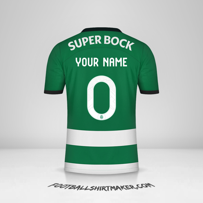 Shirt Sporting Clube Cup 2023/2024 -  your name - 0