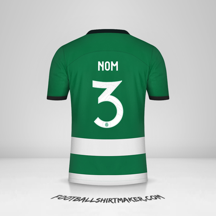 Maillot Sporting Clube UEL 2023/2024 -  nom - 3