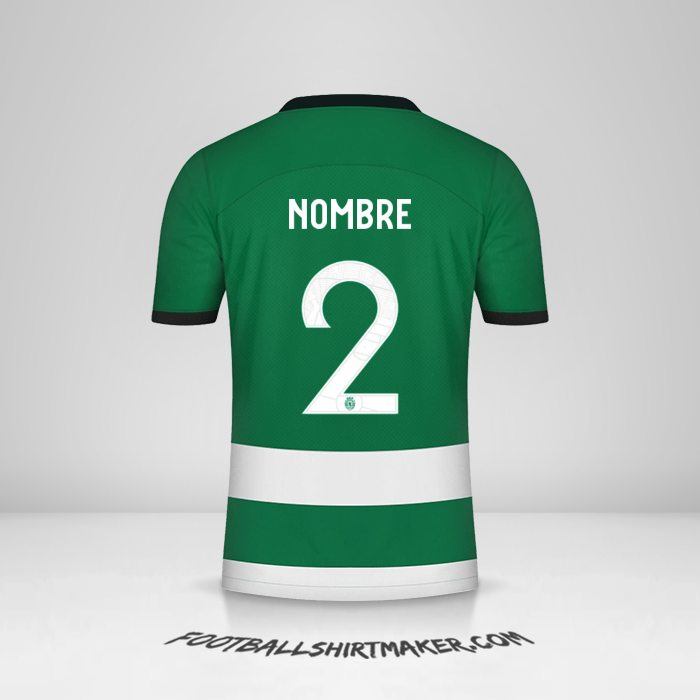 Jersey Sporting Clube UEL 2023/2024 -  nombre - 2