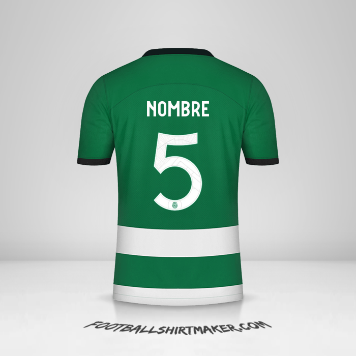 Jersey Sporting Clube UEL 2023/2024 -  nombre - 5