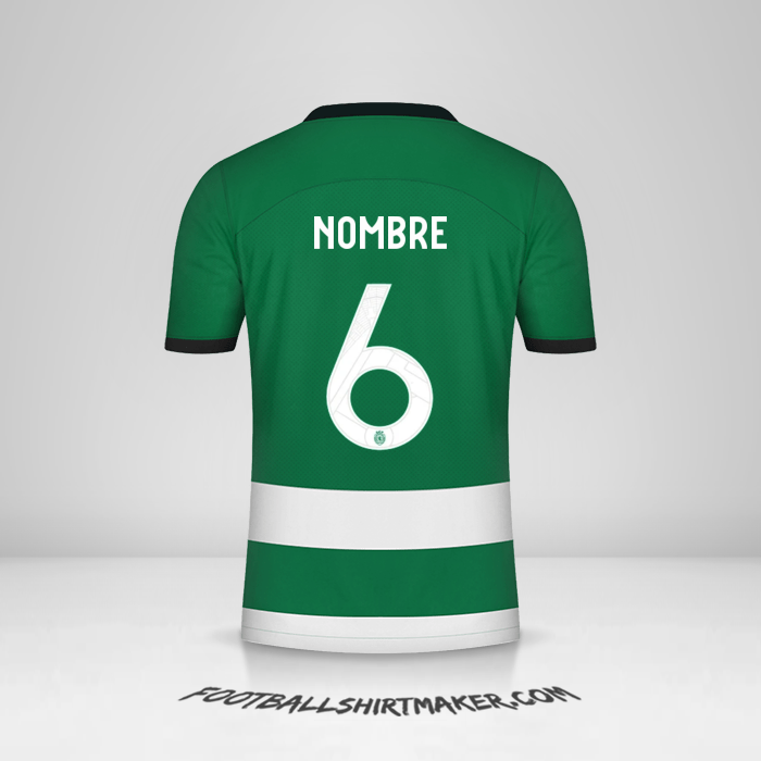 Camiseta Sporting Clube UEL 2023/2024 -  nombre - 6