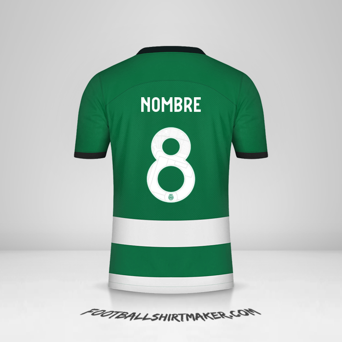 Camiseta Sporting Clube UEL 2023/2024 -  nombre - 8