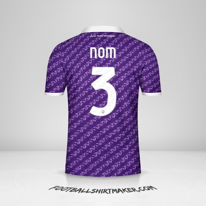 Maillot Fiorentina Cup 2023/2024 -  nom - 3