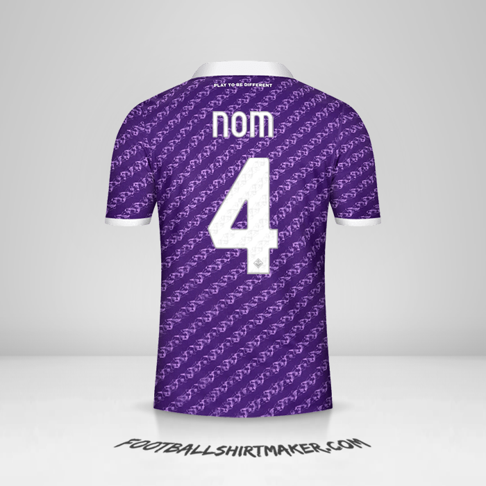Maillot Fiorentina Cup 2023/2024 -  nom - 4