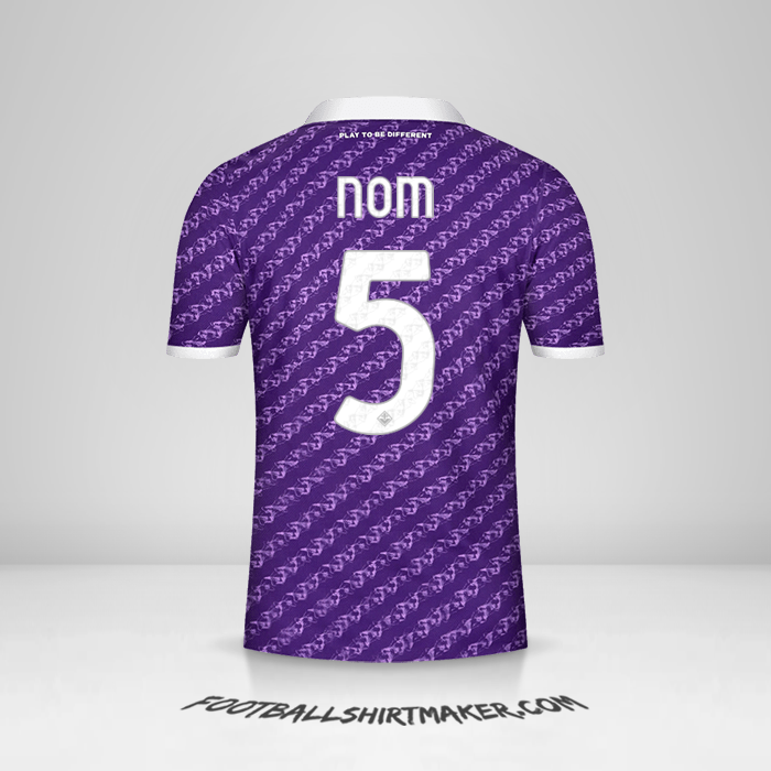 Maillot Fiorentina Cup 2023/2024 -  nom - 5