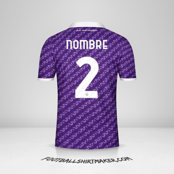 Camiseta Fiorentina Cup 2023/2024 -  nombre - 2