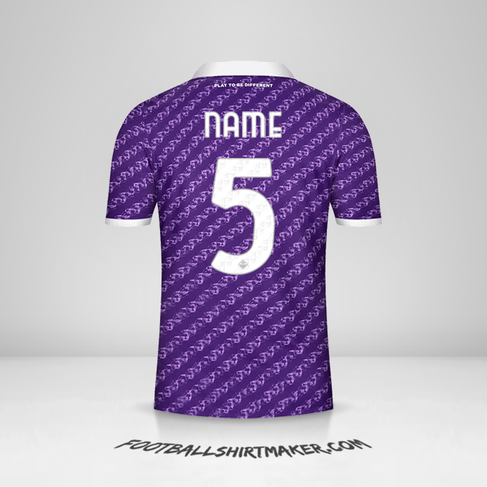 Trikot Fiorentina Cup 2023/2024 -  name - 5