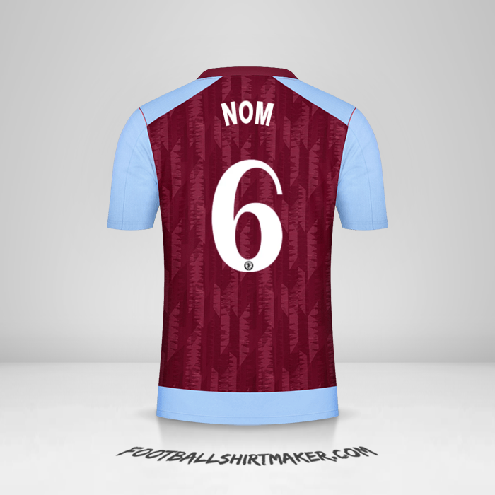 Maillot Aston Villa FC Cup 2023/2024 -  nom - 6
