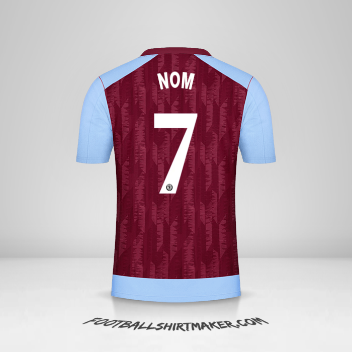 Maillot Aston Villa FC Cup 2023/2024 -  nom - 7