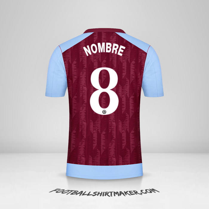 Jersey Aston Villa FC Cup 2023/2024 -  nombre - 8