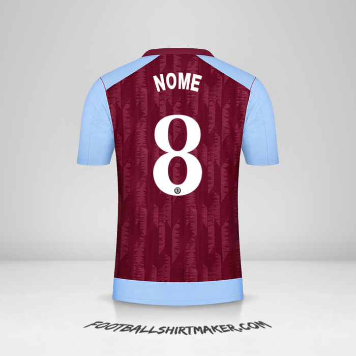 Maglia Aston Villa FC Cup 2023/2024 -  nome - 8