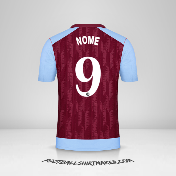 Maglia Aston Villa FC Cup 2023/2024 -  nome - 9