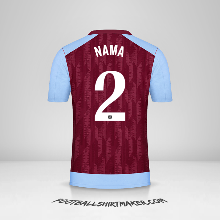 Jersey Aston Villa FC Cup 2023/2024 -  nama - 2