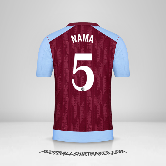 Jersey Aston Villa FC Cup 2023/2024 -  nama - 5