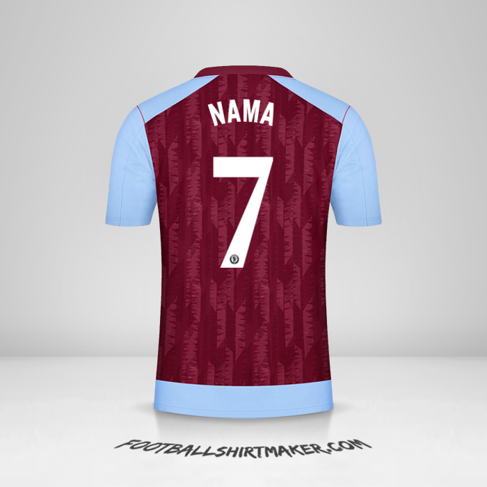 Jersey Aston Villa FC Cup 2023/2024 -  nama - 7