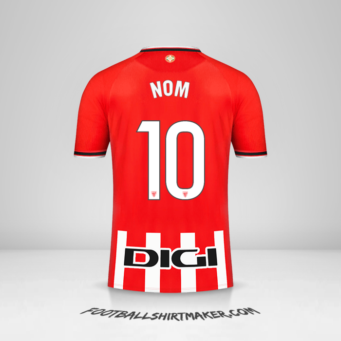 Maillot Athletic Club 2023/2024 -  nom - 10
