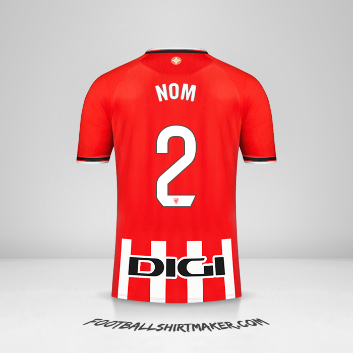 Maillot Athletic Club 2023/2024 -  nom - 2