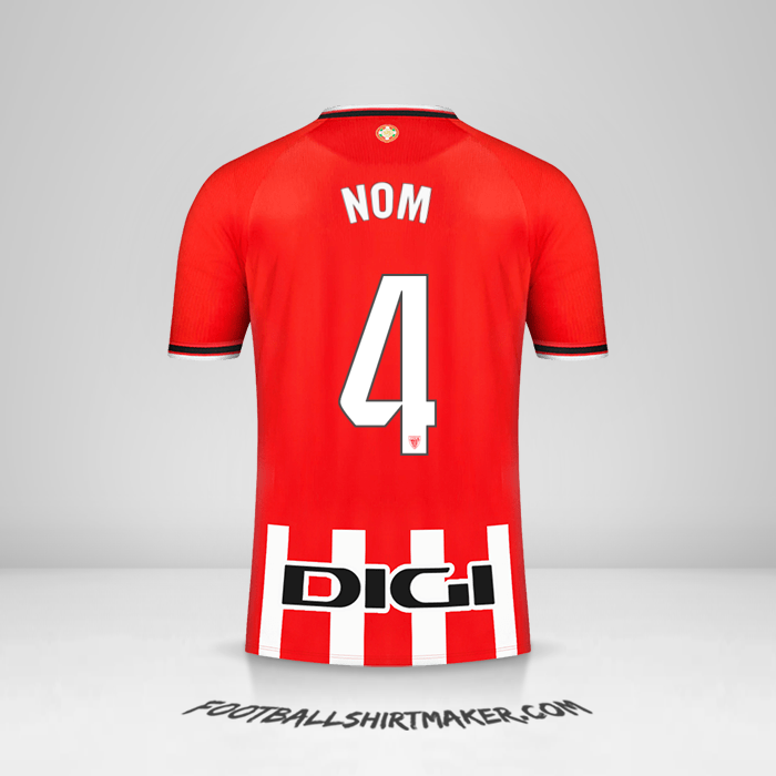 Maillot Athletic Club 2023/2024 -  nom - 4
