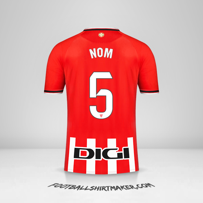 Maillot Athletic Club 2023/2024 -  nom - 5