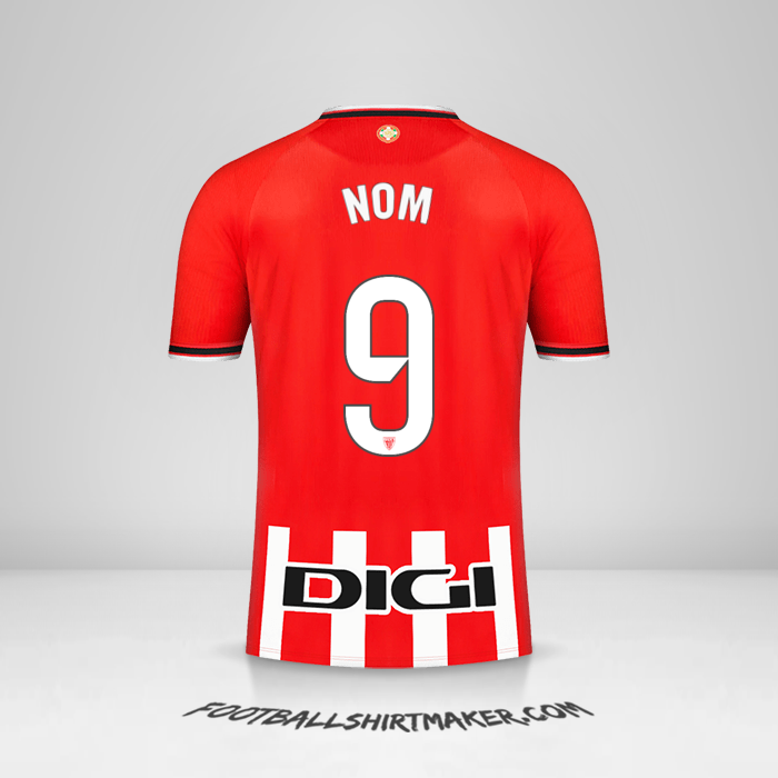 Maillot Athletic Club 2023/2024 -  nom - 9