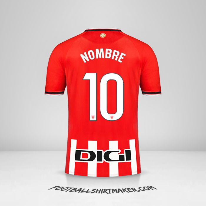 Jersey Athletic Club 2023/2024 -  nombre - 10