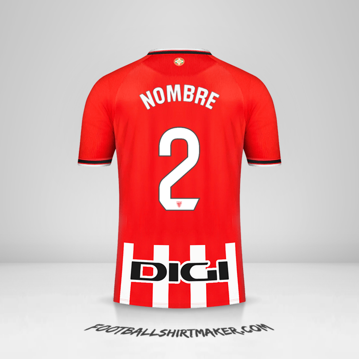 Jersey Athletic Club 2023/2024 -  nombre - 2