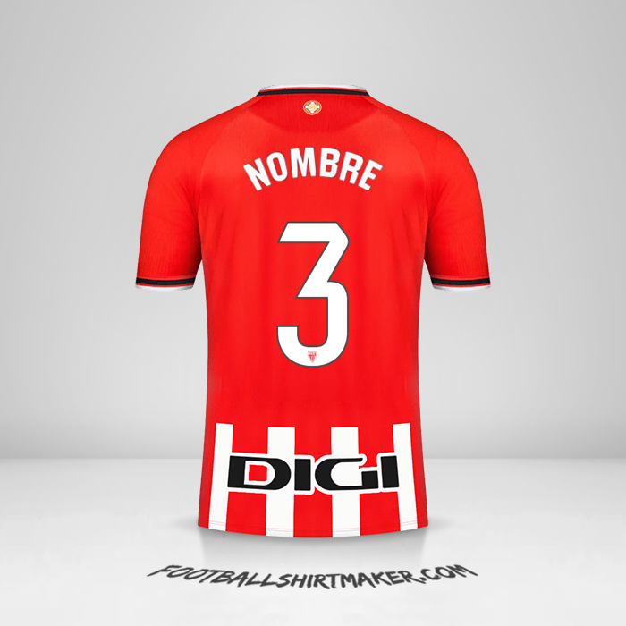 Jersey Athletic Club 2023/2024 -  nombre - 3