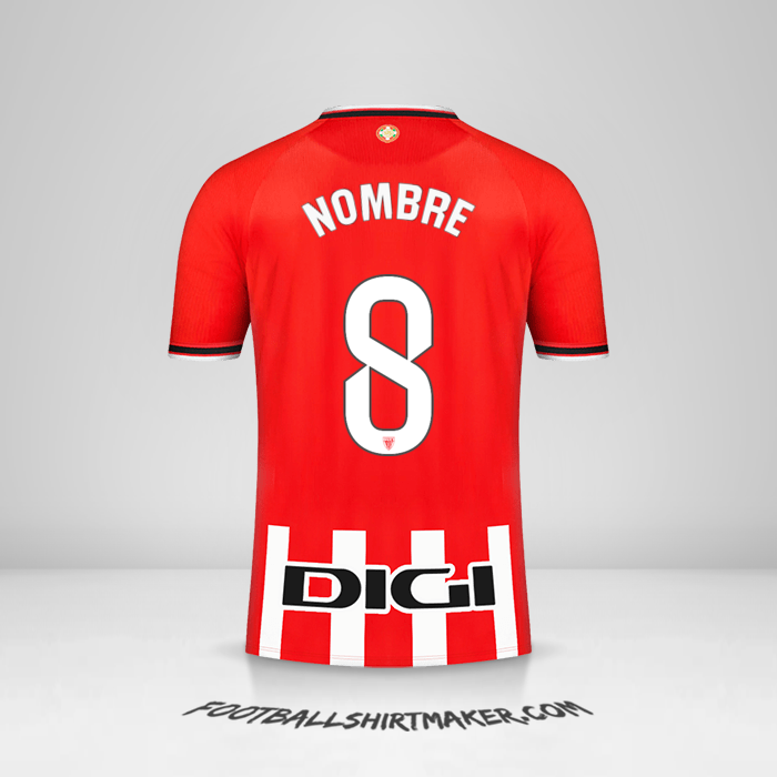 Jersey Athletic Club 2023/2024 -  nombre - 8