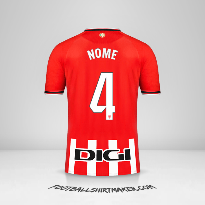 Maglia Athletic Club 2023/2024 -  nome - 4