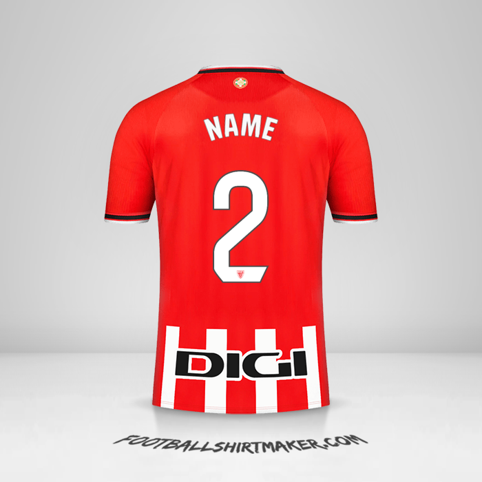 Trikot Athletic Club 2023/2024 -  name - 2