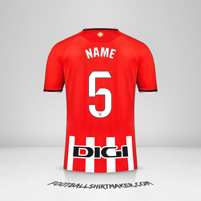 Shirt Athletic Club 2023/2024 -  name - 5