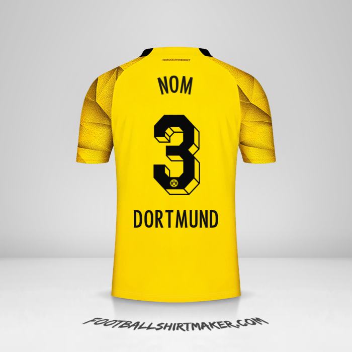 Maillot Borussia Dortmund Cup 2023/2024 -  nom - 3