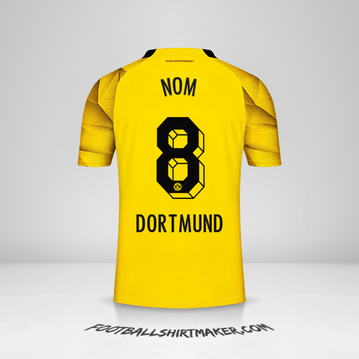 Maillot Borussia Dortmund Cup 2023/2024 -  nom - 8