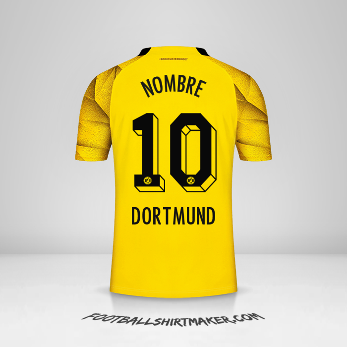 Camiseta Borussia Dortmund Cup 2023/2024 -  nombre - 10