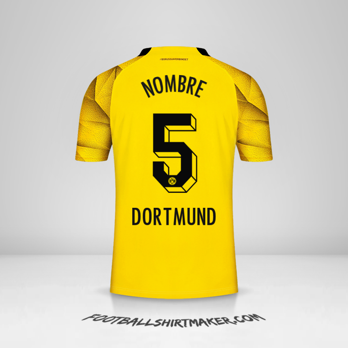 Jersey Borussia Dortmund Cup 2023/2024 -  nombre - 5