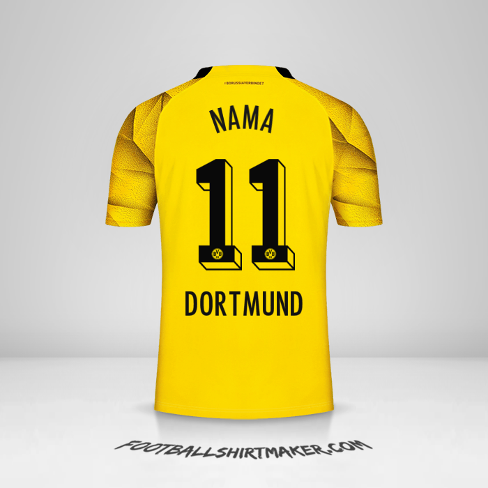 Jersey Borussia Dortmund Cup 2023/2024 -  nama - 11