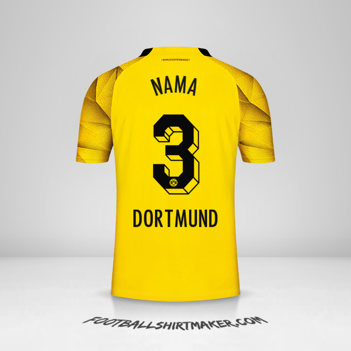 Jersey Borussia Dortmund Cup 2023/2024 -  nama - 3