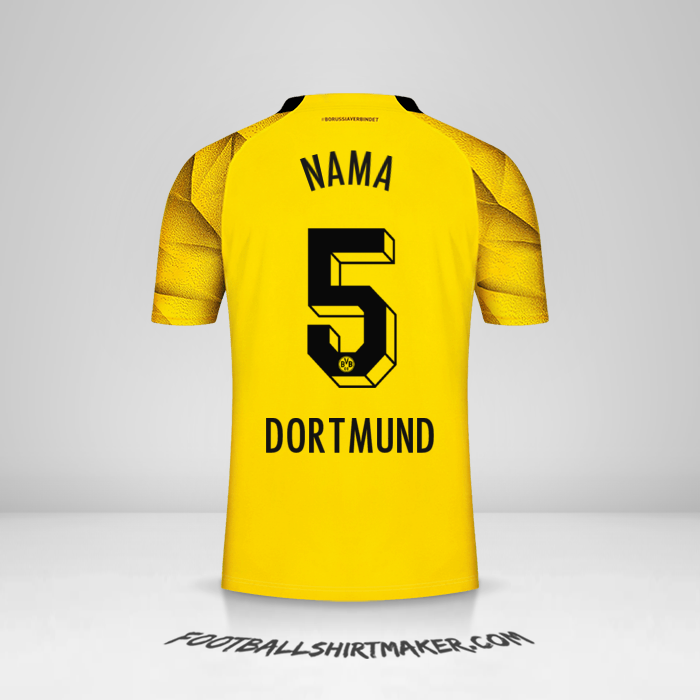 Jersey Borussia Dortmund Cup 2023/2024 -  nama - 5