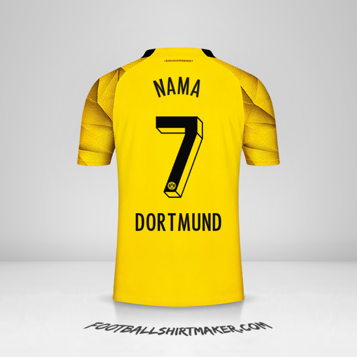 Jersey Borussia Dortmund Cup 2023/2024 -  nama - 7