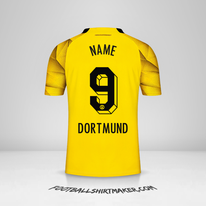 Trikot Borussia Dortmund Cup 2023/2024 -  name - 9