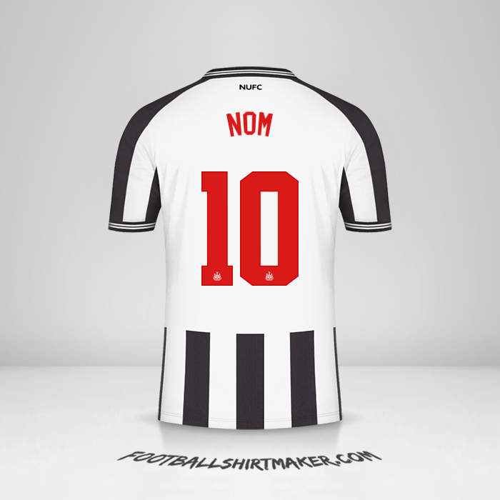 Maillot Newcastle United FC Cup 2023/2024 -  nom - 10