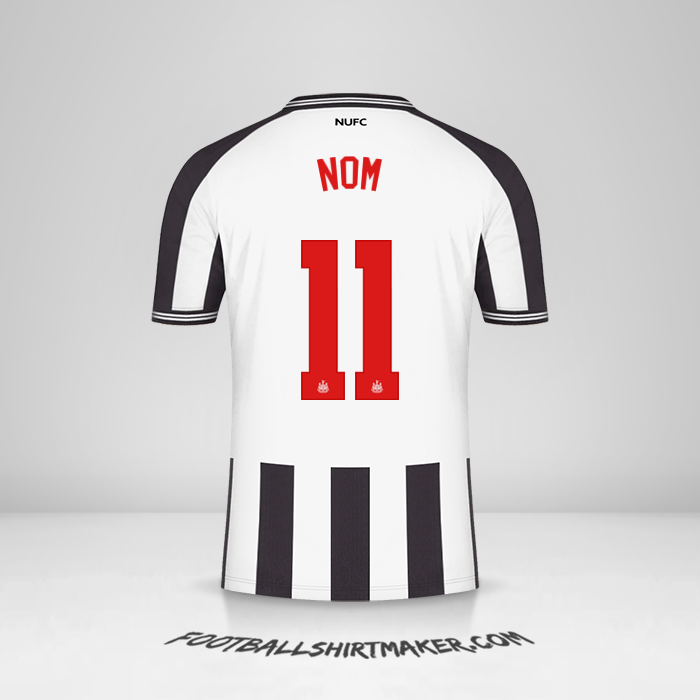 Maillot Newcastle United FC Cup 2023/2024 -  nom - 11